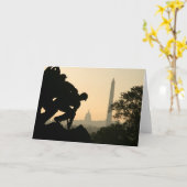 Carte de matin d'Iwo Jima (Fleur jaune)