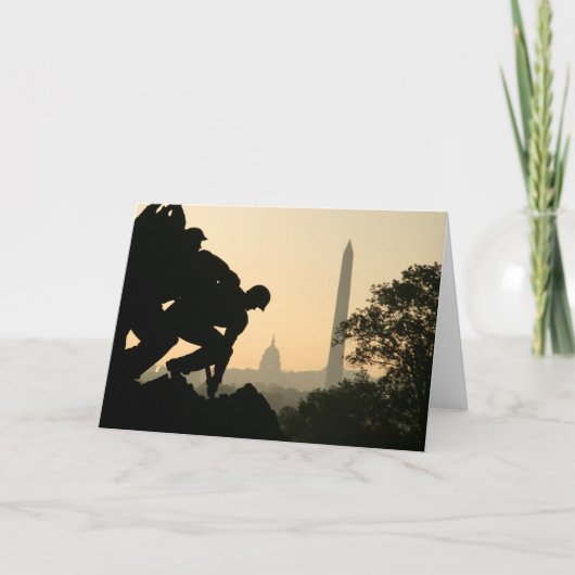 Carte de matin d'Iwo Jima (Devant)