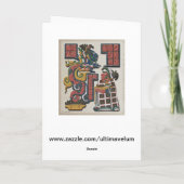 Carte de Mayan Greetings (Dos)