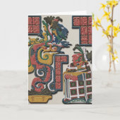 Carte de Mayan Greetings (Fleur jaune)