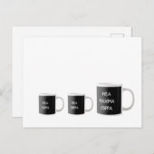 Carte de Mea Cuppa Drôle Traditionnel Catholique L (Devant / Derrière)