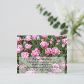 Carte de méditation et de mémorisation des Écritur (Debout devant)