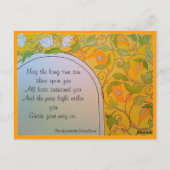 Carte de méditation pour nourrir l'esprit (Dos)