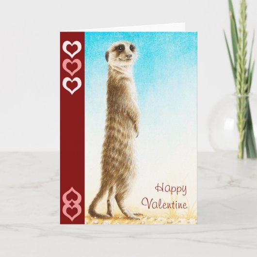 Carte de Meerkat Valentine (Devant)