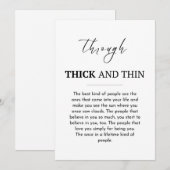 Carte de meilleur ami, carte d'amitié significativ (Devant / Derrière)