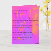 Carte de meilleur ami KRW (Fleur jaune)