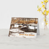 Carte De meilleurs jours (Fleur jaune)