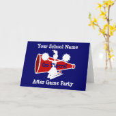 Carte de meneuse de claque (Fleur jaune)