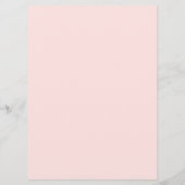 Carte de menu Avion papier (Dos)