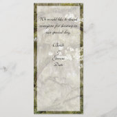 Carte de menu Charme Sud (Dos)