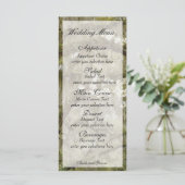 Carte de menu Charme Sud (Debout devant)