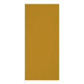 Carte de menu de déjeuner de mariage en or Perle P (Dos)