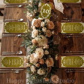 Carte de Menu de Mariage Mexicain Rustique
