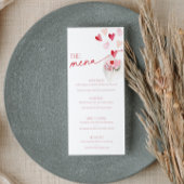 Carte de menu de nourriture et de boissons pour la