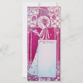 CARTE DE MENU DE RESTAURANT L (Devant)