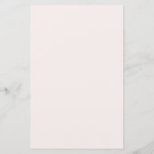 Carte de menu de ruban blanc à main (Dos)