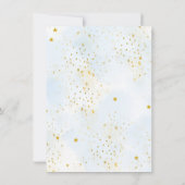 Carte de menu du Baby shower du du Citrouille ble (Dos)