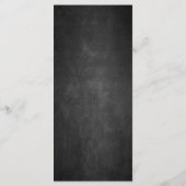 Carte de menu du Mariage de automne de la Commissi (Dos)