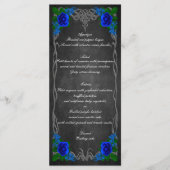 Carte de menu du Mariage de automne de la Commissi (Devant)