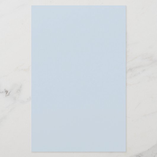 Carte de menu Dusty Blue Floral (Dos)