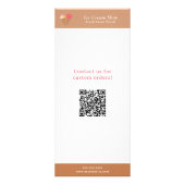 Carte de menu et de prix pour glace (Dos)