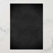 Carte de menu Fête des mariées Brunch & Bubbly Con (Verso)