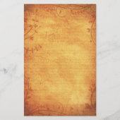 Carte de menu Feuille de l'érable d'automne (Dos)