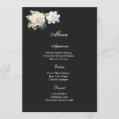Carte de menu floral Gardenia (Devant)
