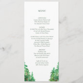 CARTE DE MENU MARIAGE (Devant)