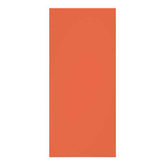 Carte de menu mariage de fleurs orange de coucher (Dos)