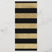 Carte de menu Mariage de Script 4x9 (Dos)