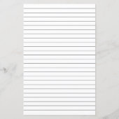 Carte de menu Mariage de script noir élégant (Dos)