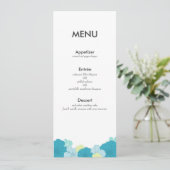 Carte de menu moderne // Tropiques luxuriants // B (Debout devant)