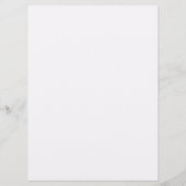 carte de menu modifiable à fleurs aquarelle (Dos)