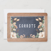 Carte de menu/place Anne of Green Gables (Devant)