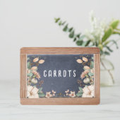 Carte de menu/place Anne of Green Gables (Debout devant)