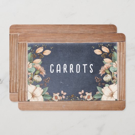 Carte de menu/place Anne of Green Gables (Devant / Derrière)