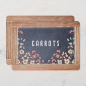 Carte de menu/place Anne of Green Gables (Devant / Derrière)