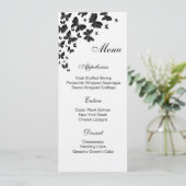 Carte de menu plat (Debout devant)