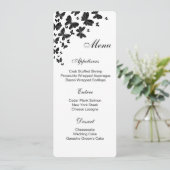 Carte de menu plat (Debout devant)