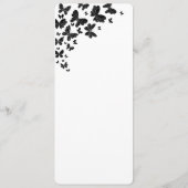 Carte de menu plat (Dos)