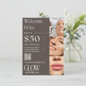 Carte de menu plat 4,5" x 6,25" (Debout devant)