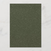 Carte de menu plat texture bruit vert mousse (sur  (Devant)