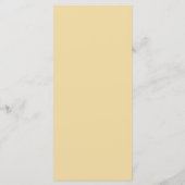 Carte de menu pour dîner en mer et sable d'aquarel (Dos)