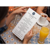 Carte de Menu pour Dîners de Gala ou Réceptions d'