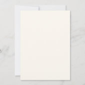 Carte de menu pour la fête de la Galentine (Dos)