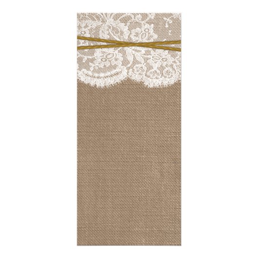 Carte de menu Rustic Sunflower Mariage Collection (Dos)