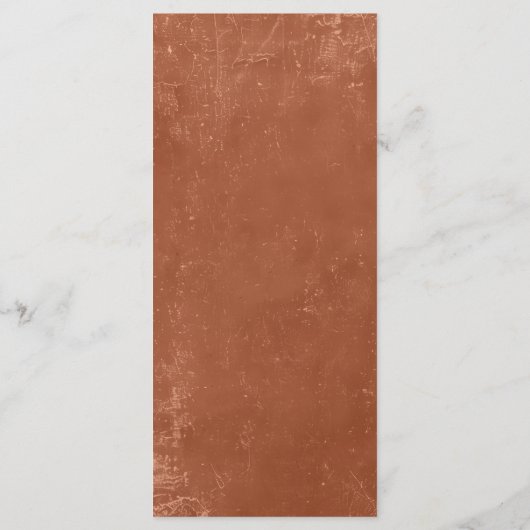 Carte de menu Rustic Terracotta Mexico (Dos)