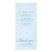 Carte de menu World Map - Toutes les couleurs sont (Dos)