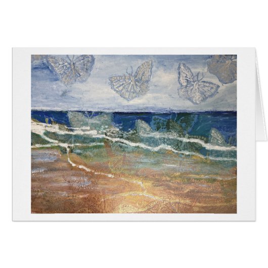 Carte de mer papillon (Devant horizontal)